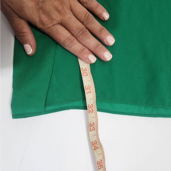 4x$25 Hoss intropia green semi sheer slip chemise dress XS - Picture 3 of 11